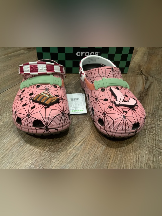 New Demon Slayer Crocs Nezuko Classic Clog Size M11